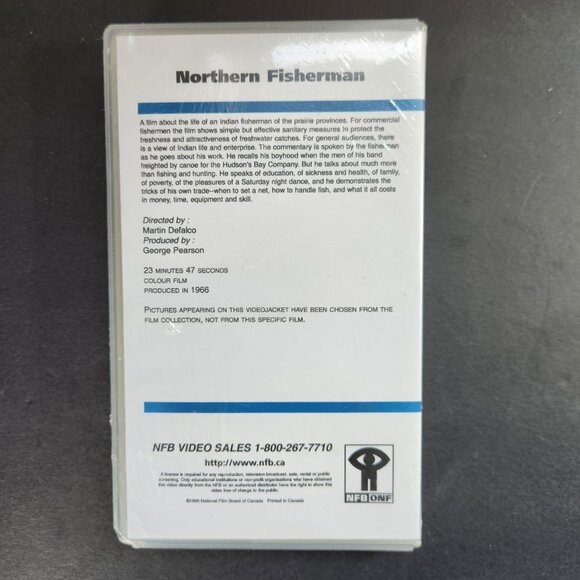 Vintage 1966 National Film Board of Canada Northern Fisherman DVD New Sealed - Picture 5 of 7